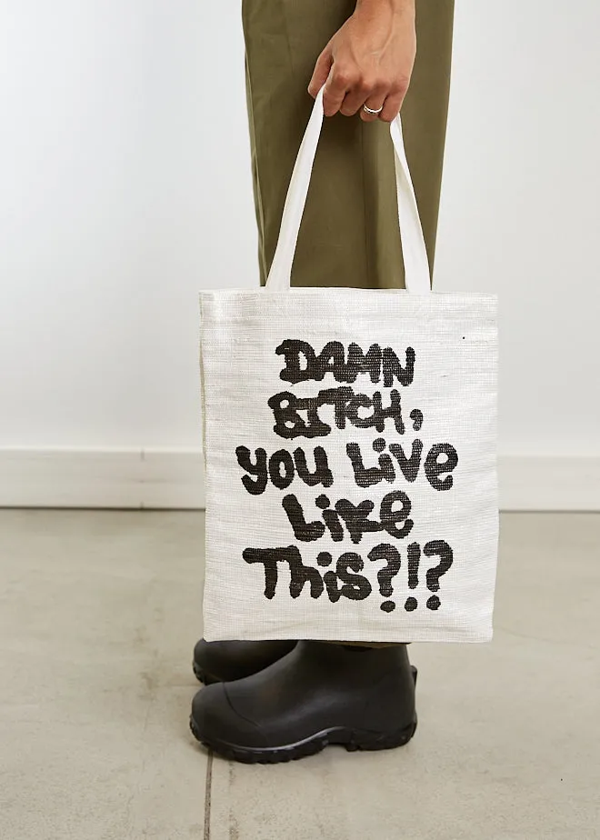 Sky High Farm Ally Bo Totebag Woven