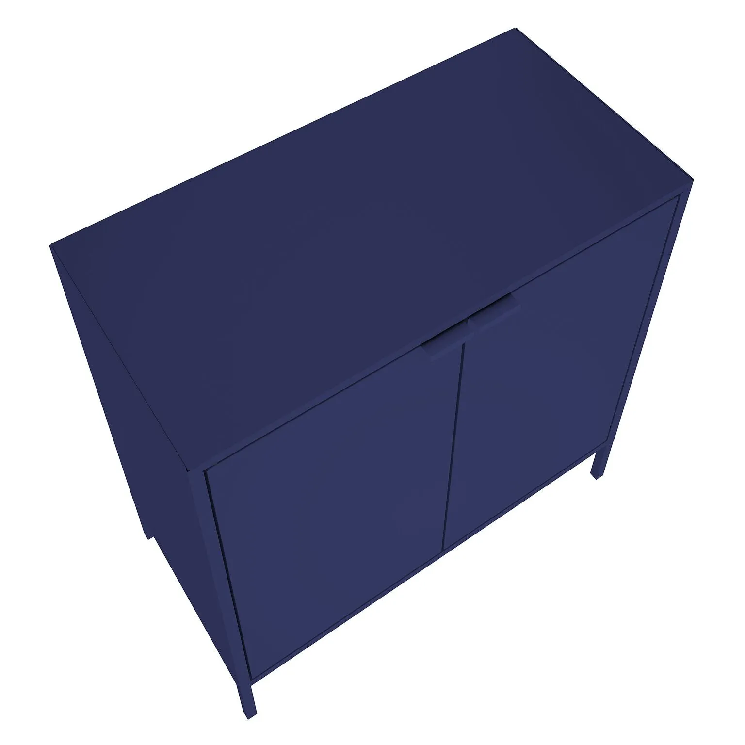 Smart Double Wide 29.92" High Cabinet in Blue