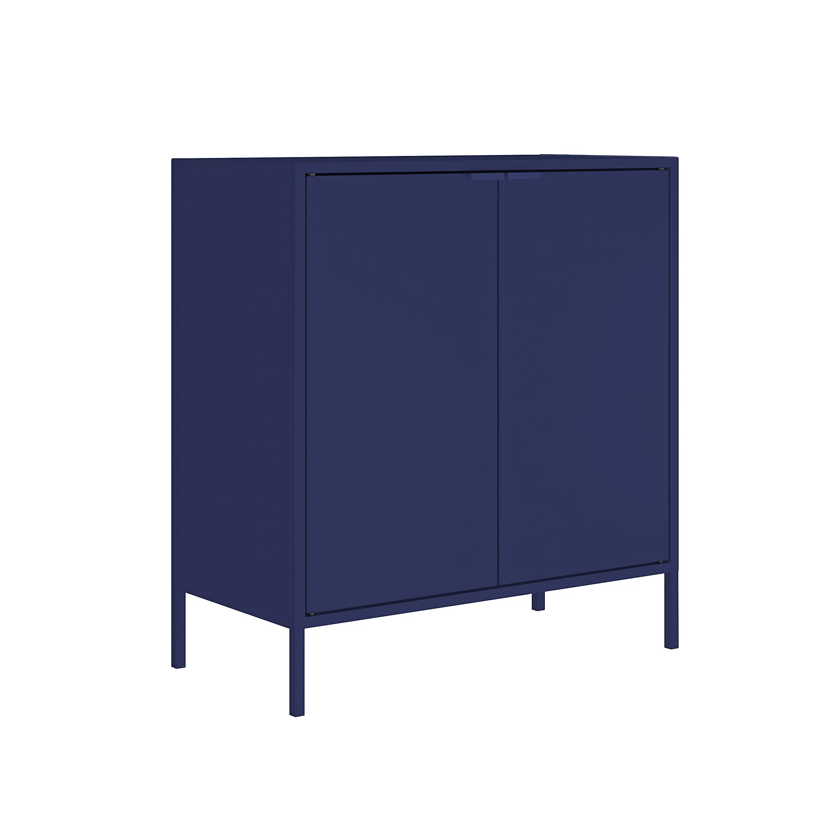 Smart Double Wide 29.92" High Cabinet in Blue