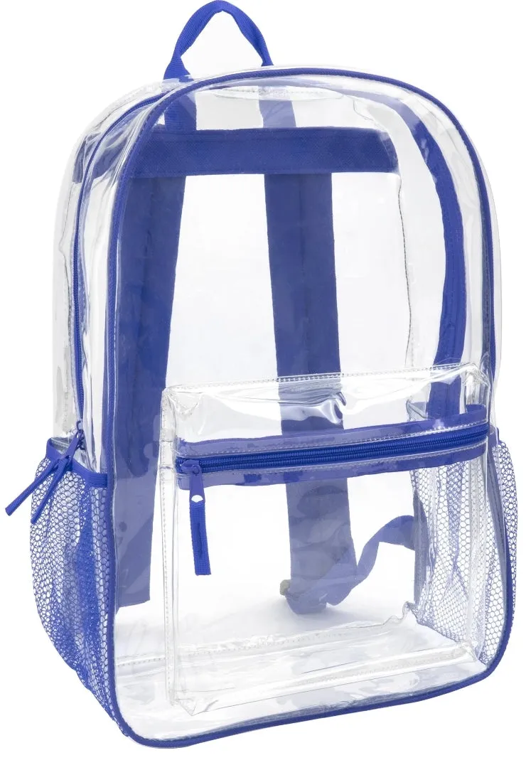 The Classic 17 in. Clear Backpack