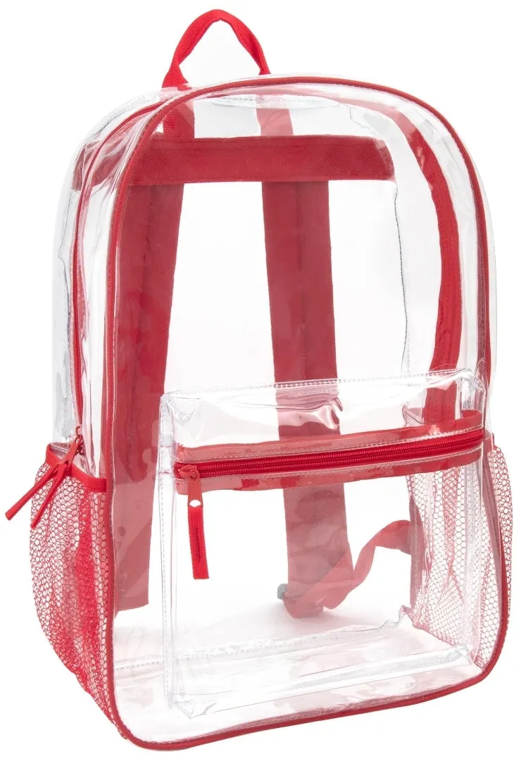 The Classic 17 in. Clear Backpack