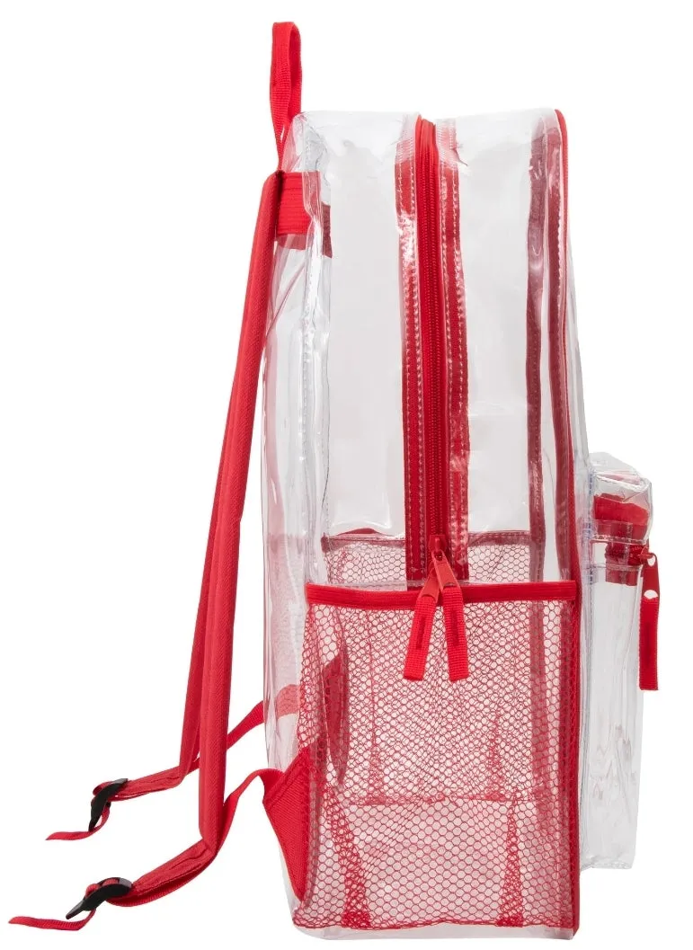 The Classic 17 in. Clear Backpack
