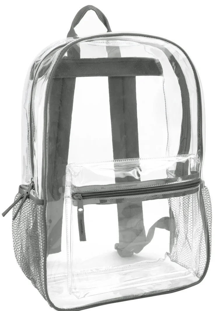 The Classic 17 in. Clear Backpack