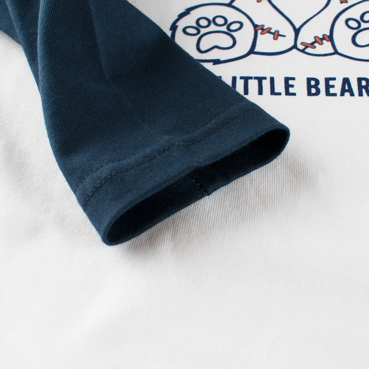 Toddler/Kid Bear Print Casual Long Sleeve Shirt