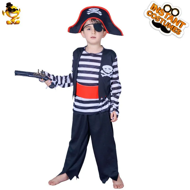 Toddler/Kid Boy's Halloween Pirate Costumes