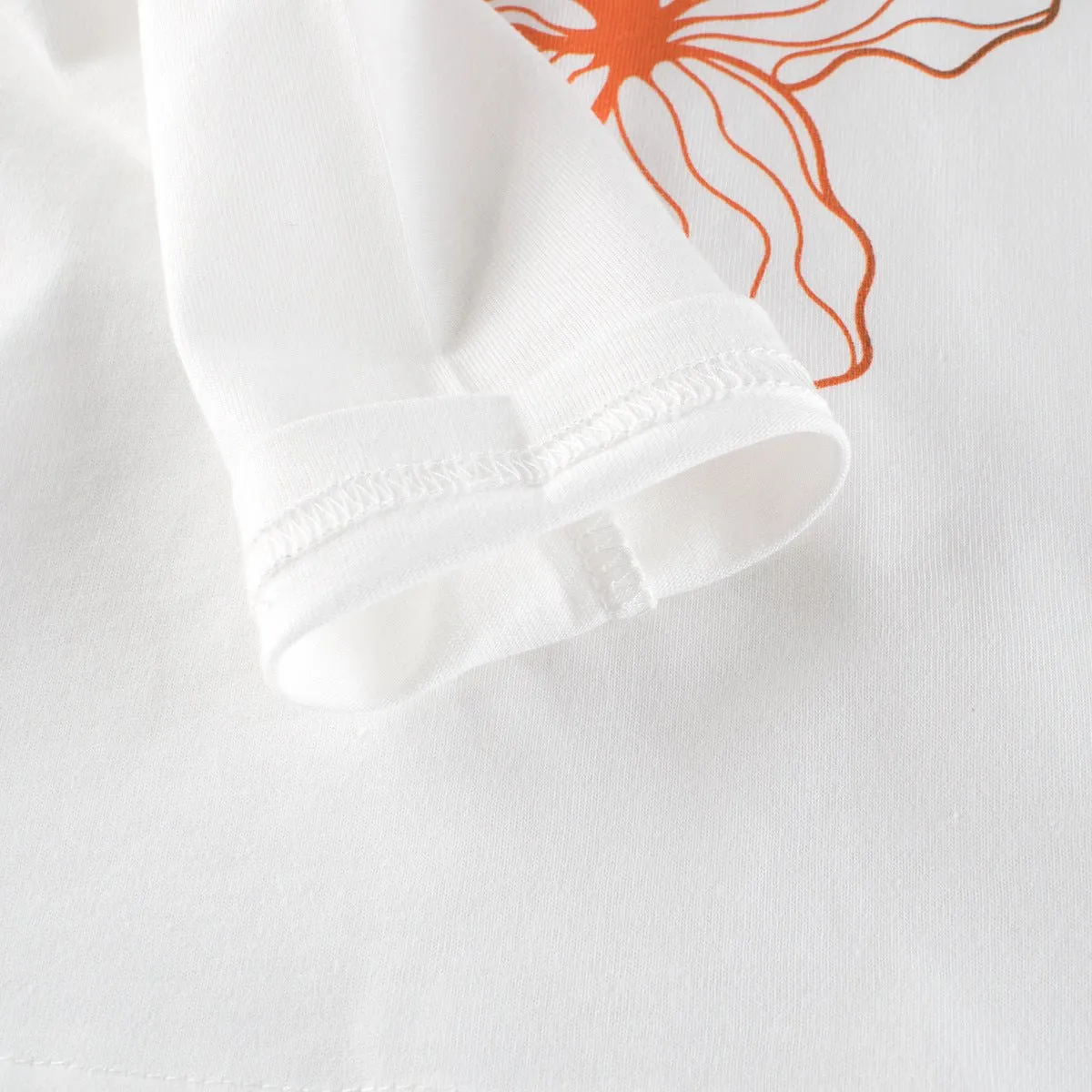 Toddler/Kid Girl Happy Hibiscus Flower Long Sleeve Shirt