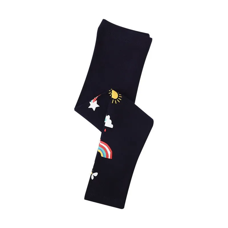 Toddler/Kid Girl's Cartoon Design Cotton Leggings