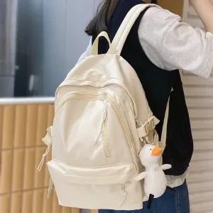 UAKISS  -  Cool Lady Travel Women Kawaii Backpack Fashion Girl Waterproof College Student Bag Teenager Book Bag Female Laptop Cute Backpack