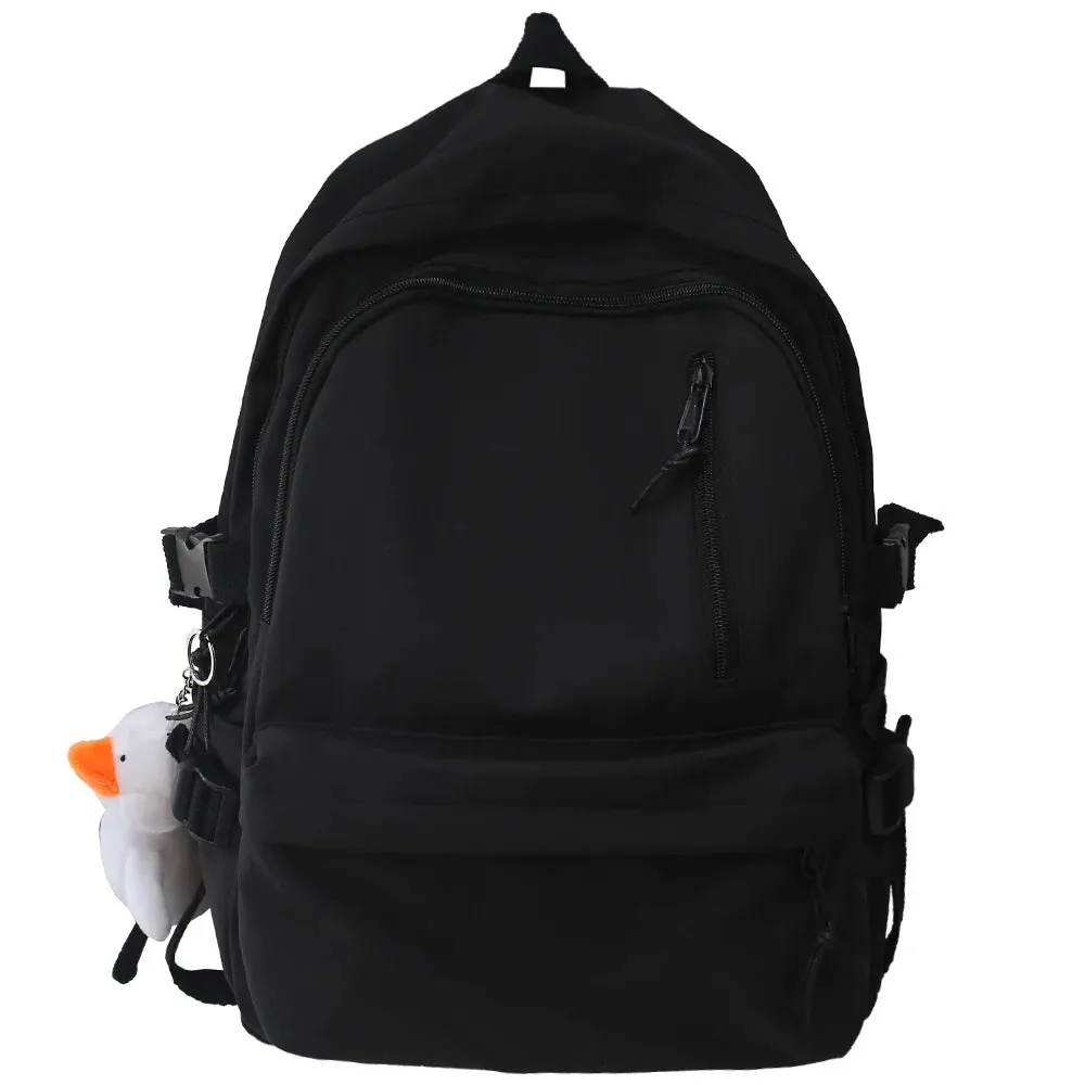 UAKISS  -  Cool Lady Travel Women Kawaii Backpack Fashion Girl Waterproof College Student Bag Teenager Book Bag Female Laptop Cute Backpack