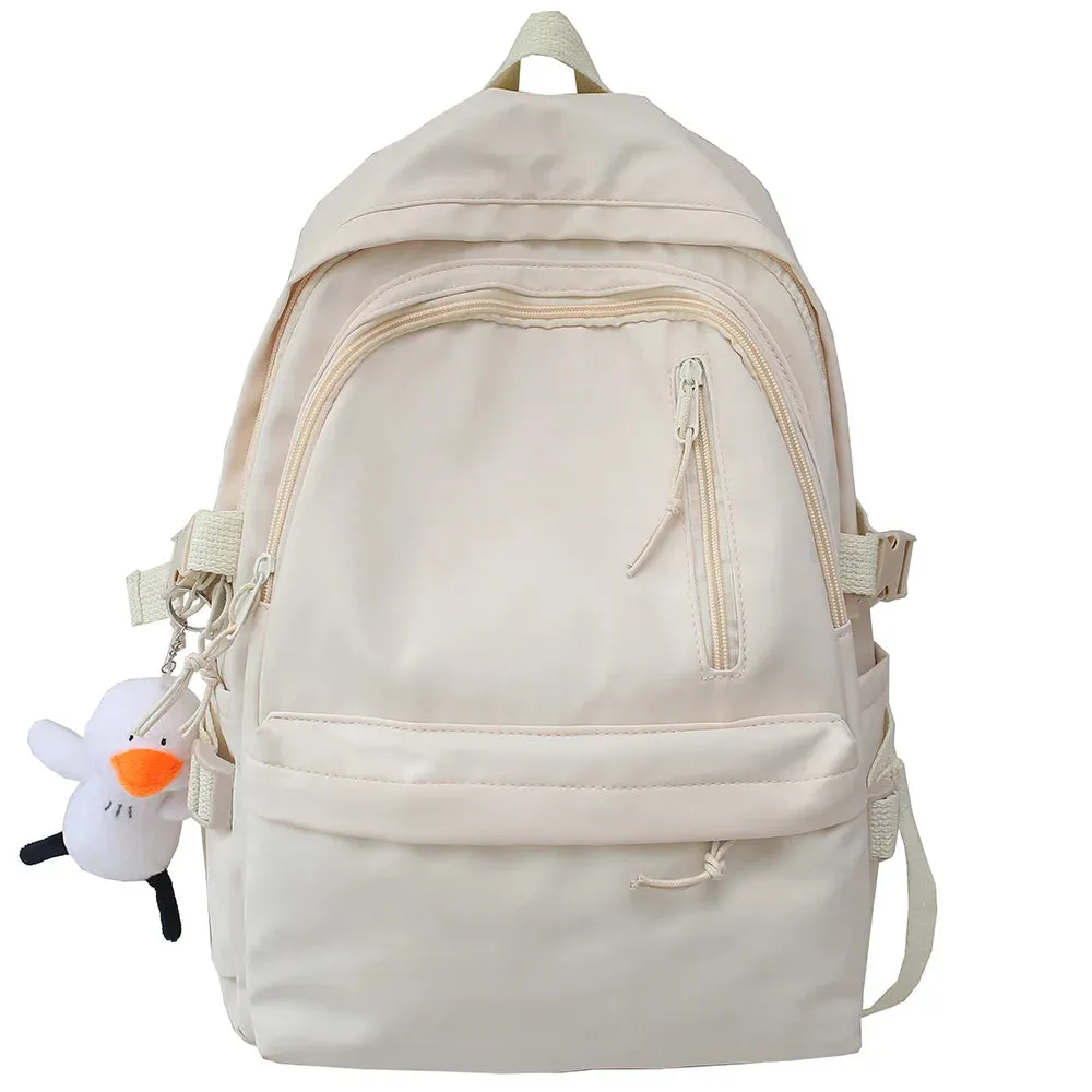 UAKISS  -  Cool Lady Travel Women Kawaii Backpack Fashion Girl Waterproof College Student Bag Teenager Book Bag Female Laptop Cute Backpack