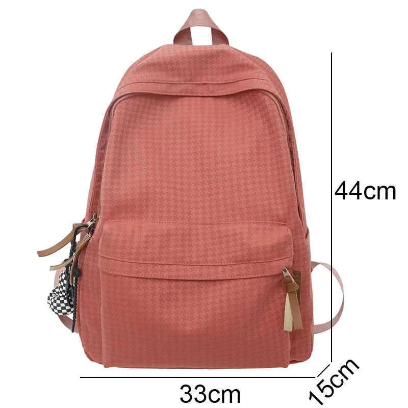 UAKISS  -  Cool Women Men Nylon Waterproof College Backpack Fashion Ladies Male Travel Book School Bag Girl Backpack Female Laptop Student