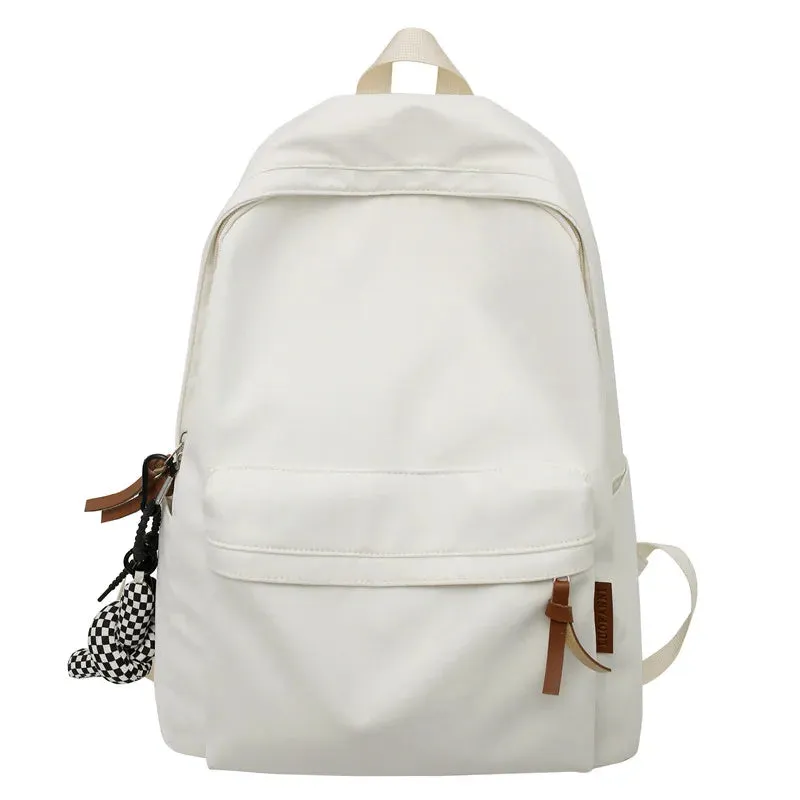 UAKISS  -  Cool Women Men Nylon Waterproof College Backpack Fashion Ladies Male Travel Book School Bag Girl Backpack Female Laptop Student