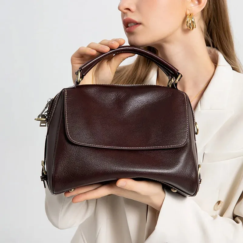 UAKISS  -  Female genuine cow leather bag for women bag Handbag New Crossbody luxury Shoulder bag high-capacity tote bag Vintage Bag