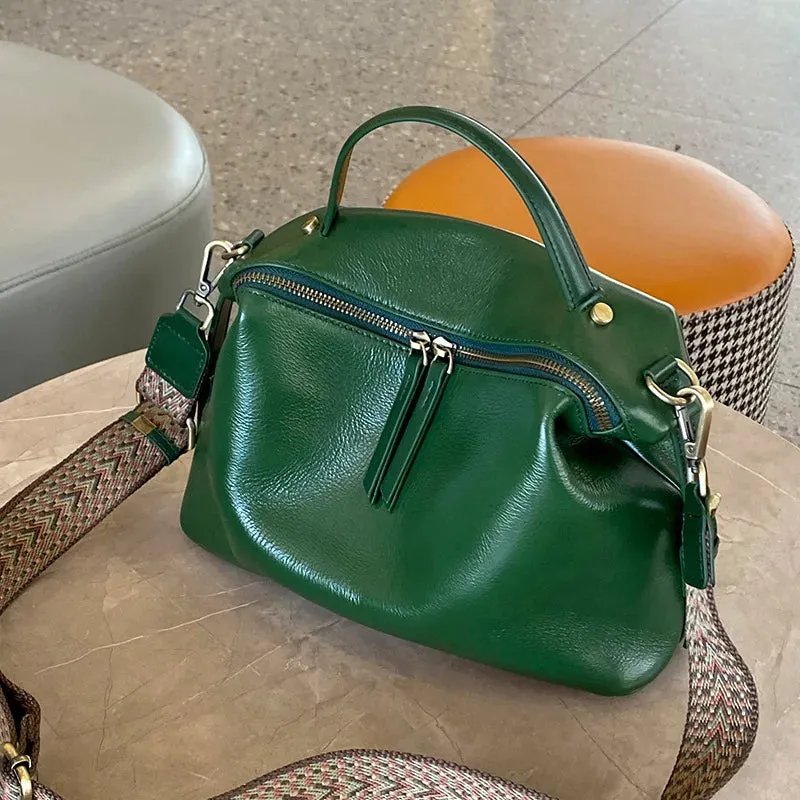 UAKISS  -  luxury handbags female crossbody bags Vintage Genuine leather women shoulder bag Large capacity soft leather cowhide fashion bag