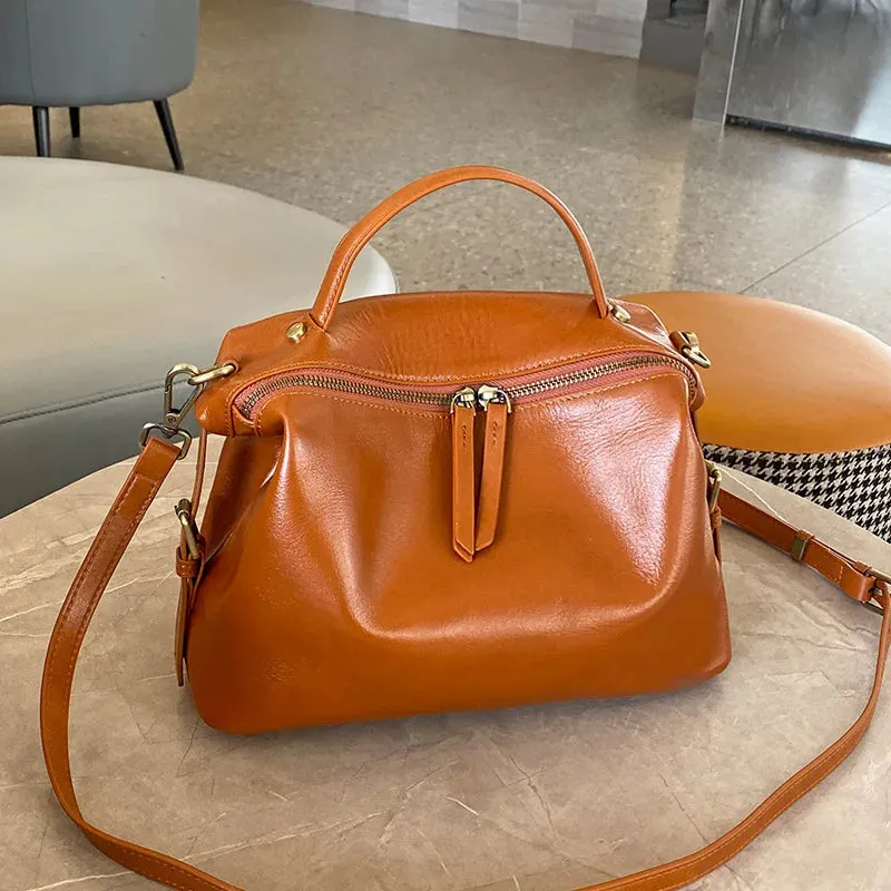 UAKISS  -  luxury handbags female crossbody bags Vintage Genuine leather women shoulder bag Large capacity soft leather cowhide fashion bag