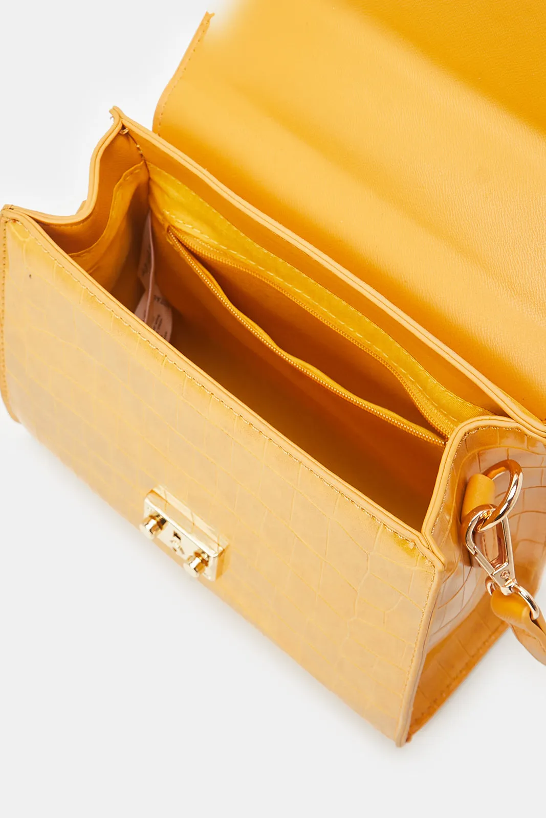 Women Mustard Cross Body Bag