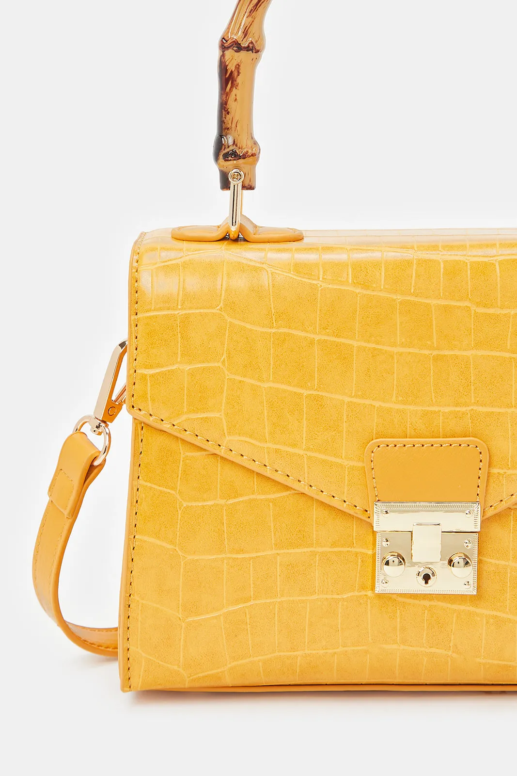 Women Mustard Cross Body Bag