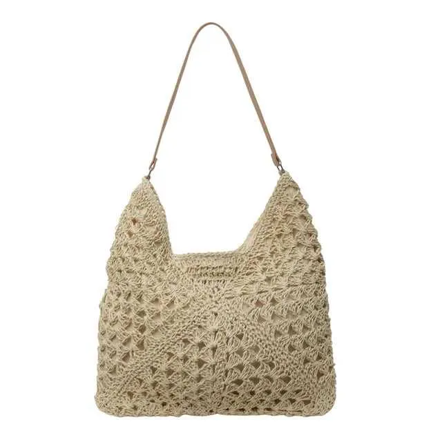 Women Straw Vintage Summer Beach Bag