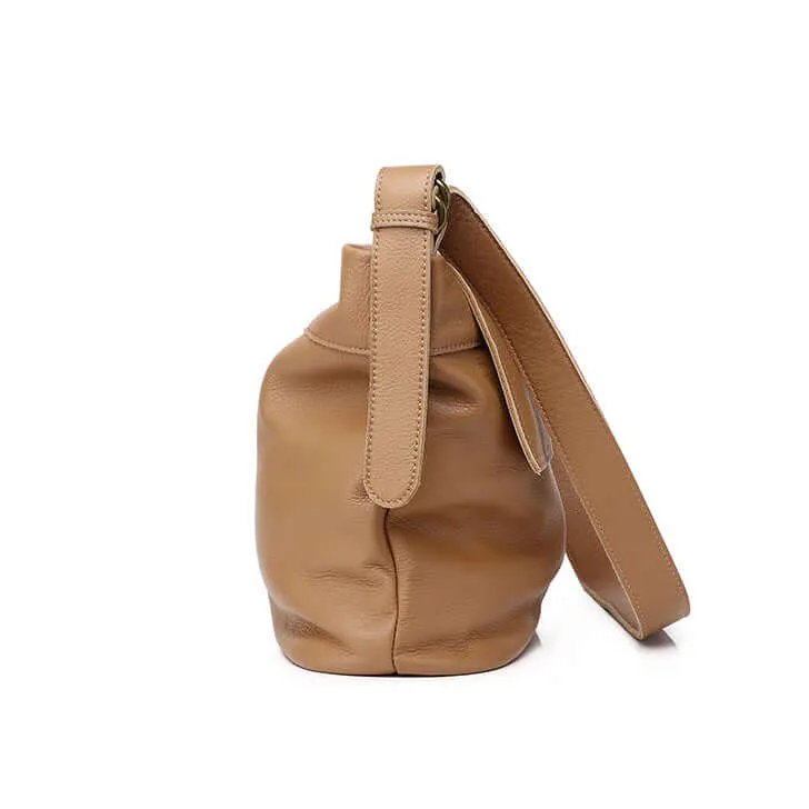 Women's Leather Shoulder Crossbody Bag - Stylish & Functional